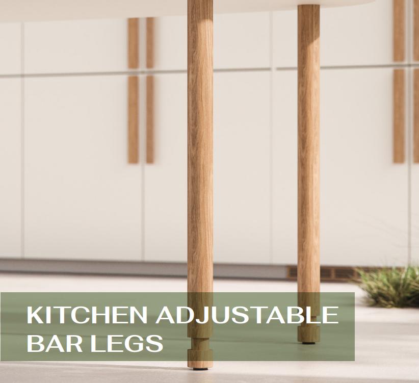 KITCHEN ADJUSTABLE BAR LEGS