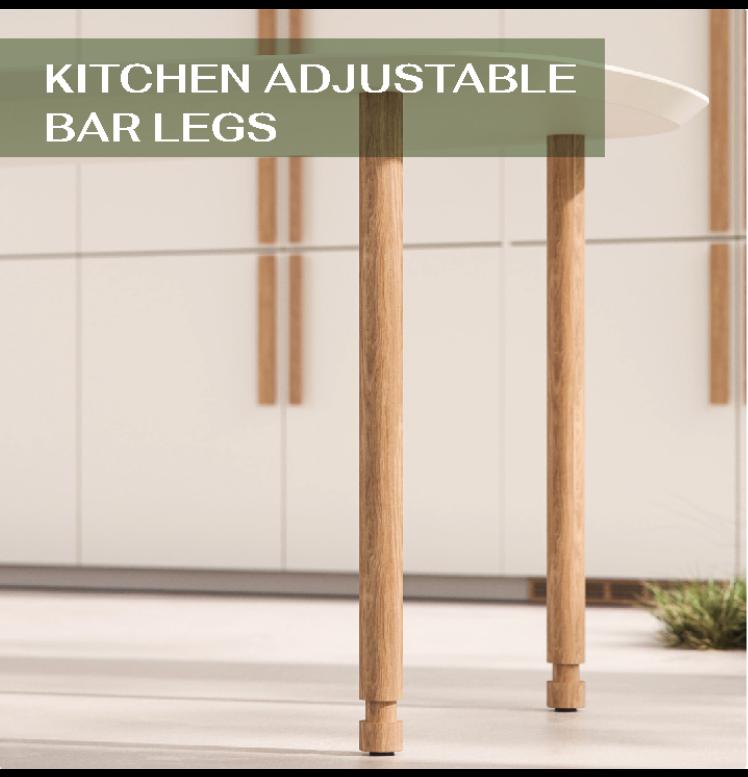 KITCHEN ADJUSTABLE BAR LEGS